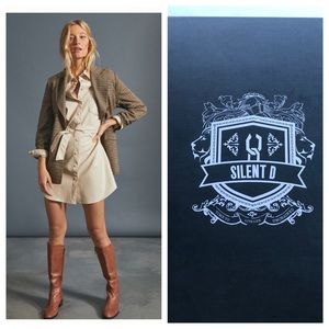 Tetley Cognac Tall Leather Riding Boot 